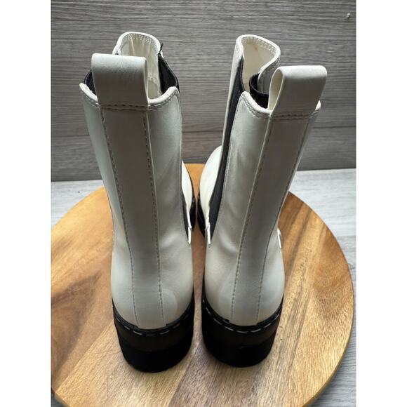 MIA Women's White dru platform bootie new 6 - Picture 6 of 8